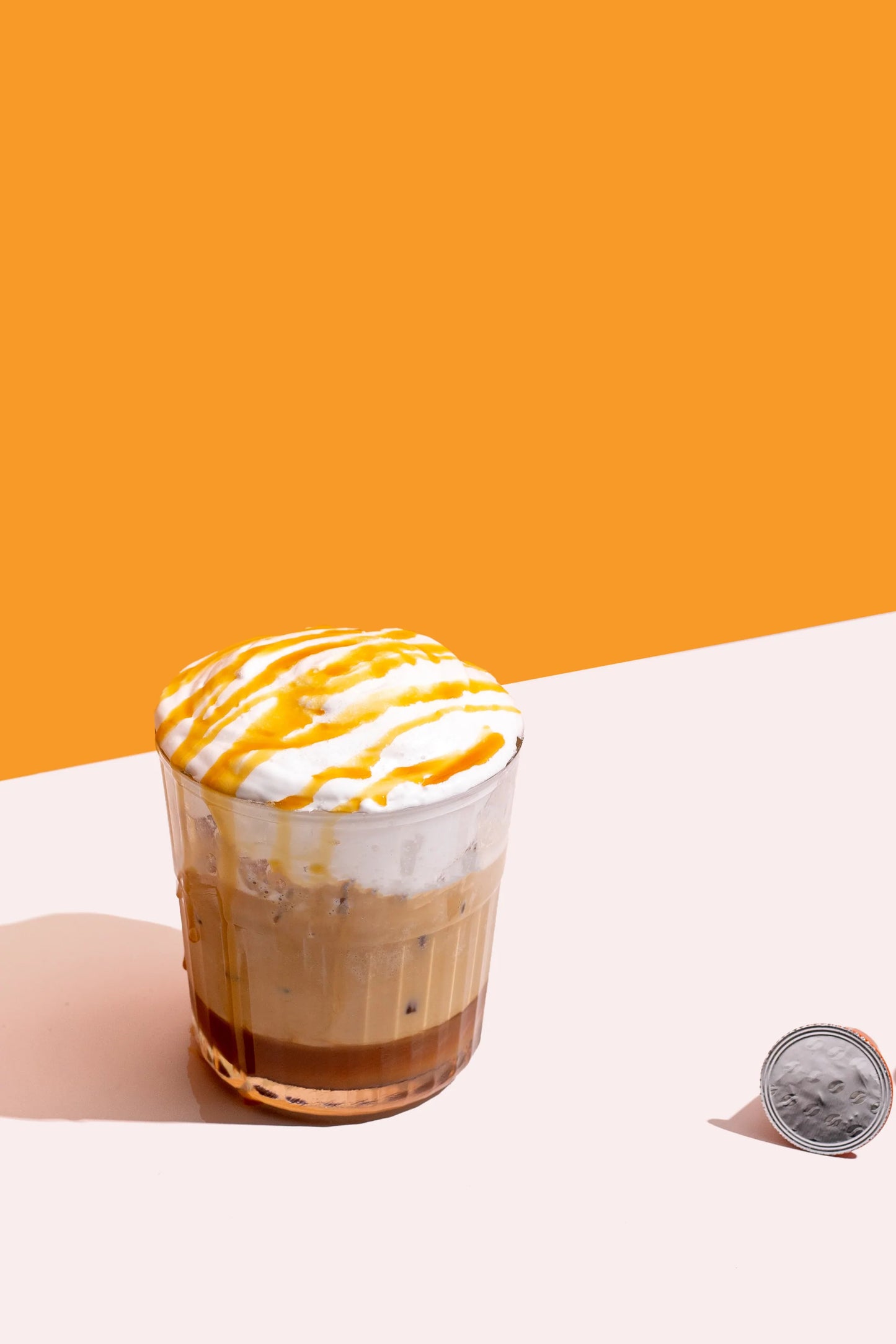 Caramel Cream Puff Latte